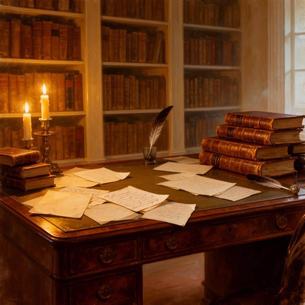 Jefferson's writing desk at Monticello